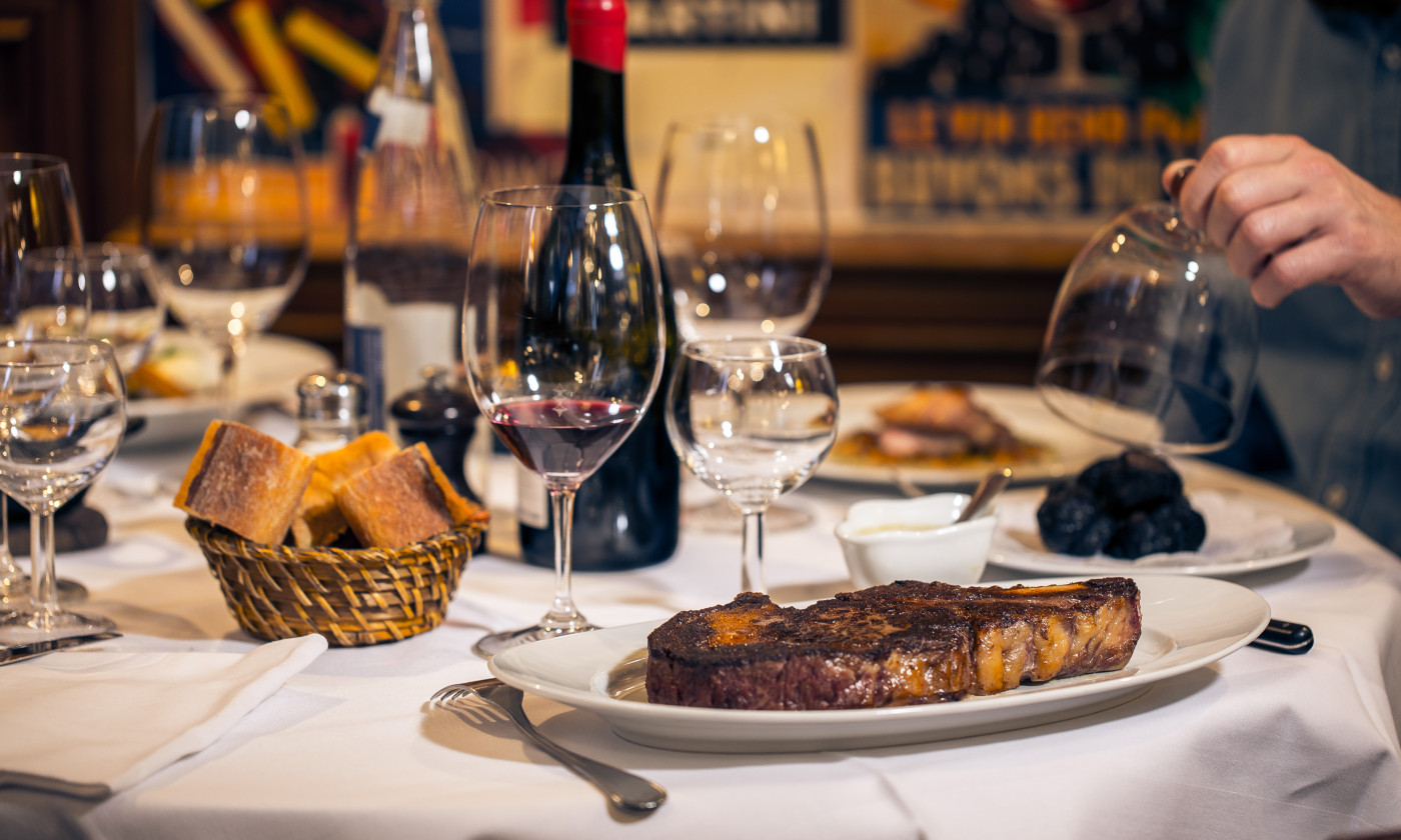 La salle du Restaurant Brigitte